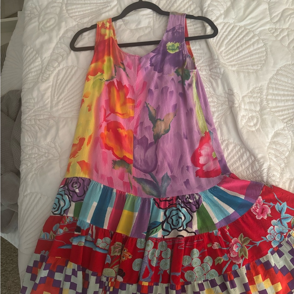 Jams World Colorful Floral mini dress small
